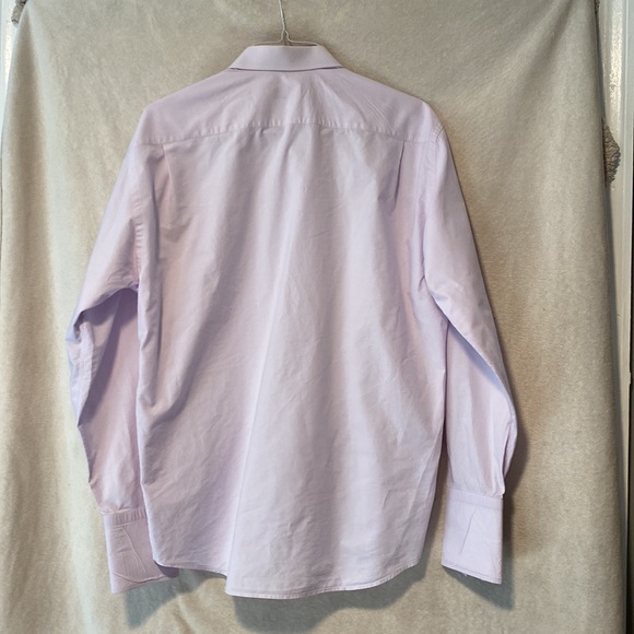 CANALI made in Italy light purple long sleeves shirt - Picture 4 of 7